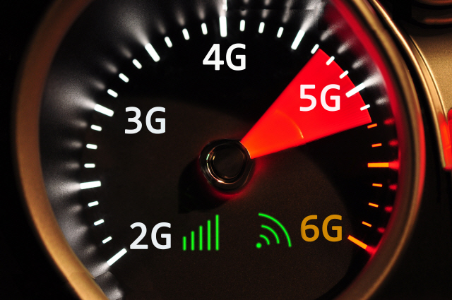 Speedometer and 5G high speed internet