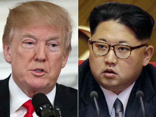 도널드 트럼프(왼쪽) 미국 대통령과 김정은 북한 국무위원장. /연합뉴스