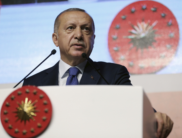 레제프 타이이프 에르도안 터키 대통령. /AP연합뉴스