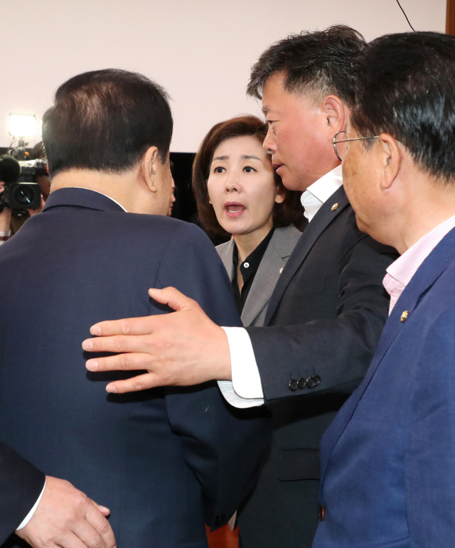 [종합] 문희상에 '뺨 만져진' 임이자 한국당 의원…'성적 수치심 느껴'