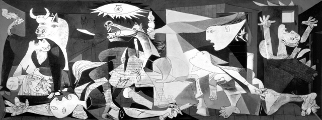 스페인 마드리드 레이나소피아 미술관에 소장된 피카소의 ‘게르니카’.