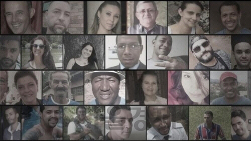 브라질 남동부 광산 댐 붕괴사고의 실종자들 [브라질 뉴스포털 G1]