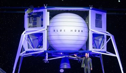 베이조스 “2024년까지 달에 간다”…달 착륙선 ‘블루문’ 공개