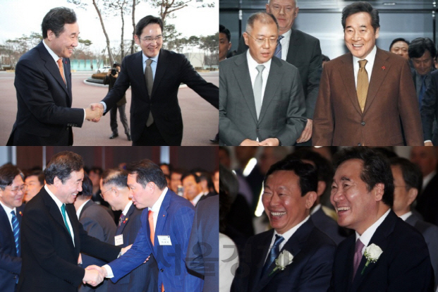 삼성·현대차·SK 이어 롯데까지…가속화하는 총리의 친기업 행보
