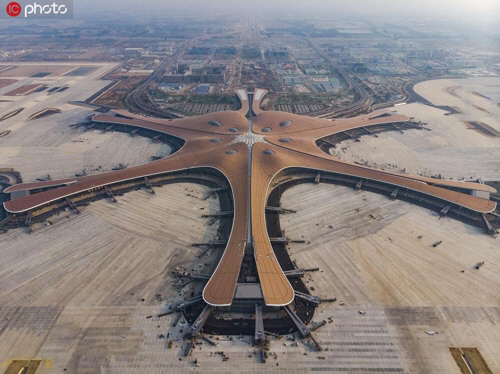 '세계 최대 규모' 베이징 다싱 공항 13일부터 시범 비행 시작