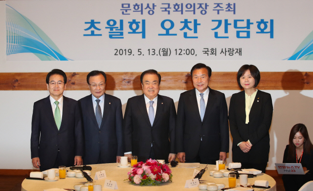 한국당 제외한 초월회 '국회 정상화' 한 목소리