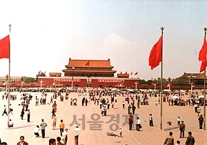 1988년 5월 톈안먼 광장 모습 /위키피디아