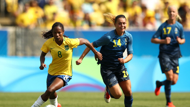 브라질 女대표팀 포르미가, 월드컵 7회 출전 신기록
