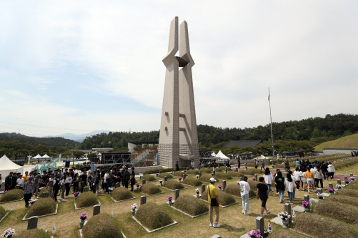 ‘오월광주, 정의로운 대한민국’ 주제로 5·18 기념식 열려