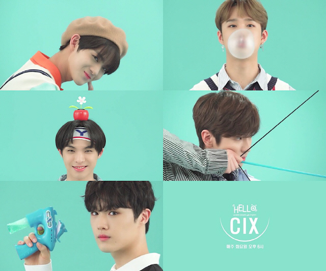 CIX(씨아이엑스), 데뷔 리얼리티 'HELLO CIX' 첫 티저 공개..무한매력 어필