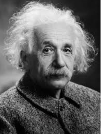 20세기초에 이미 블랙홀 존재 가능성을 예견했던 알베르트 아인슈타인의 모습.