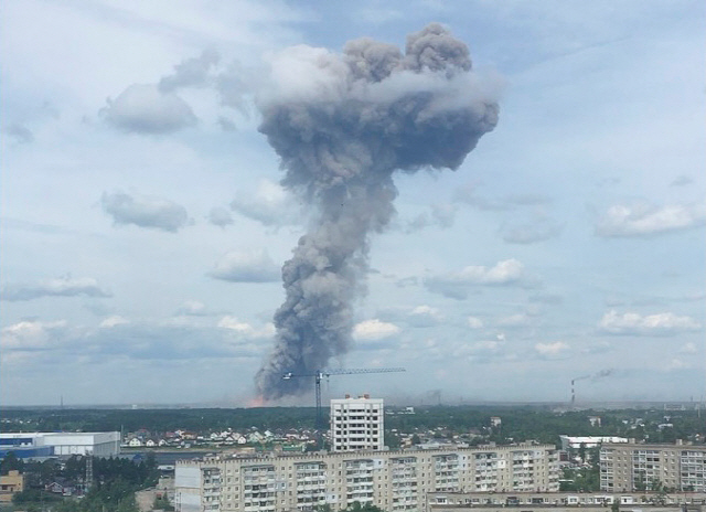러시아서 공장 폭발 사고…도시 주민 등 부상자 89명으로 늘어