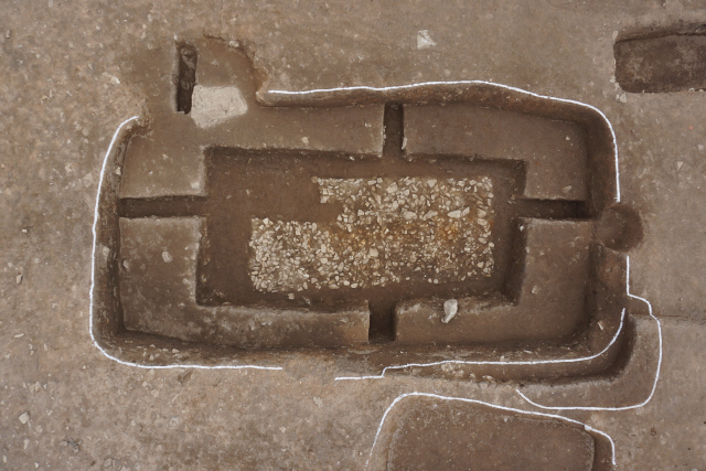 경남 창원 현동에서 발견된 840호 나무덧널무덤은 아라가야 지역에서 조사된 것 중 가장 큰 규모의 무덤이다. /사진제공=문화재청