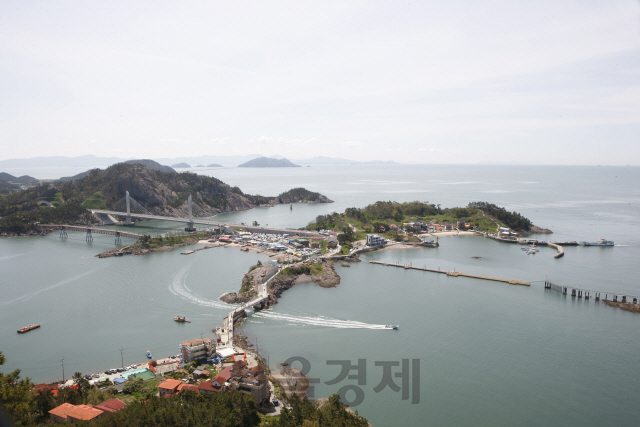 전북 군산의 고군산군도.