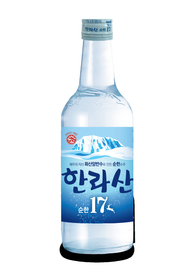 한라산17 360ml/사진제공=한라산소주