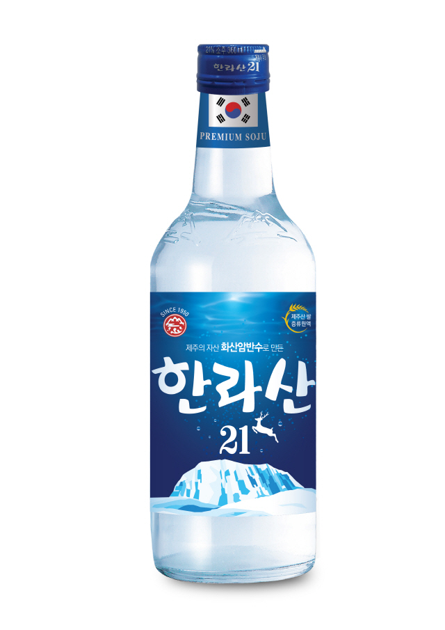 한라산 21 360ml/사진제공=한라산소주