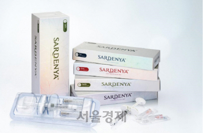 유스필의 HA필러 브랜드 샤르데냐(SARDENYA)/사진제공=알에프텍