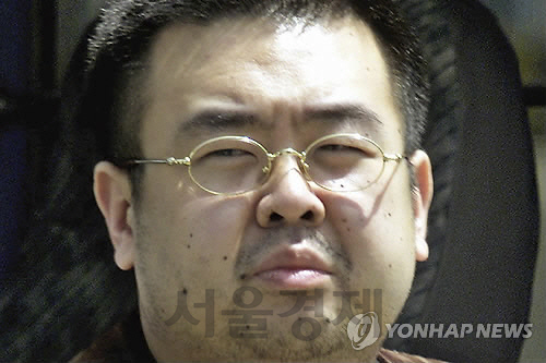 2017년 2월 살해된 김정은 북하 국무위원장의 이복형 김정남. /연합뉴스