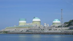 일본 법원이 지난 3월 가동 중단 가처분신청을 각하한 이카타 원전 3호기 모습 /위키피디아