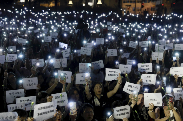 대만 “홍콩 범죄인 인도법, 우리에 책임 떠넘기지 말라” 맹비난