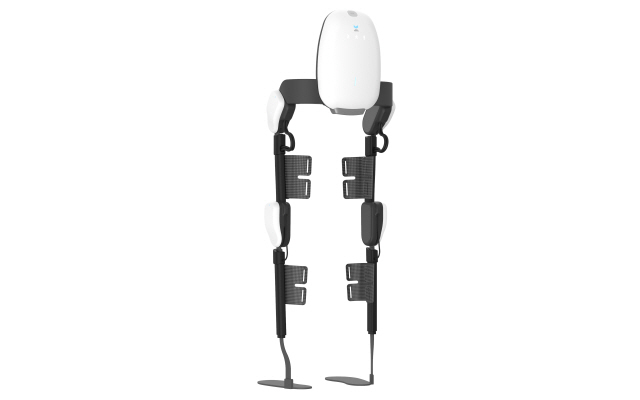 엔젤로보틱스가 개발한 하지장애인 보조용 웨어러블 로봇 ‘엔젤슈트’의 모습/사진제공=엔젤로보틱스