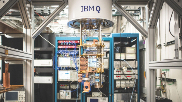 양자 컴퓨팅 시스템 ‘IBM Q 시스템 원‘. 사진 한국IBM 제공.