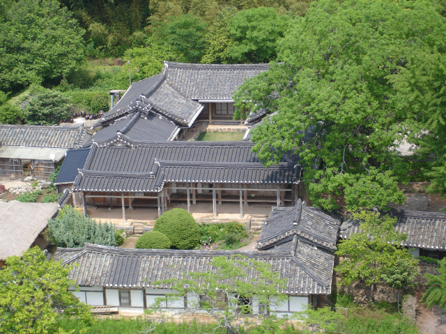 효종이 스승인 고산 윤선도에게 하사한 녹우당. /사진제공=해남군청