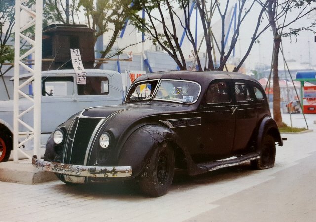 백남준이 1993년 대전엑스포에 전자초고속도로를 주제로 출품한 ‘1936 크라이슬러 에어 플로’ /사진제공=갤러리현대