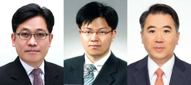 한국연구재단사업에 선정된 단국대 교수진,(왼쪽부터 박종태, 양철원, 정창화 교수)