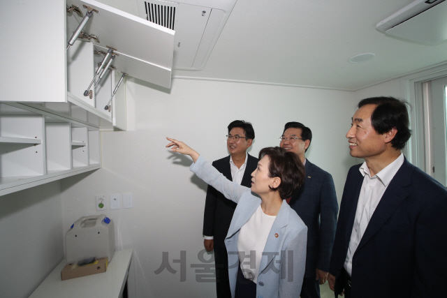 김현미 장관, '교통 편리한 곳에 청년주택 지속 공급할 것'