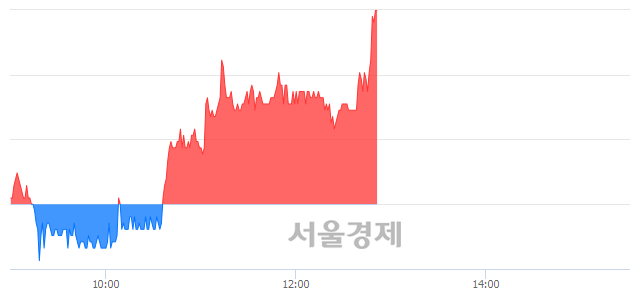 <코>아이디스, 전일 대비 7.13% 상승.. 일일회전율은 1.13% 기록