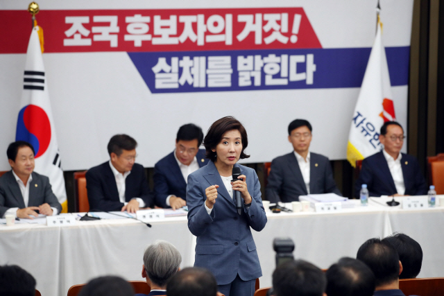'나경원 소환조사' 실검 점령, 조국 지지자들 '한번 똑같이 조사해보자'