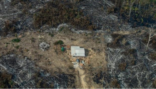 아마존 열대우림에서 지난 달에만 3만건 이상의 산불이 발생한 것으로 조사됐다. 브라질 뉴스포털 G1/연합뉴스