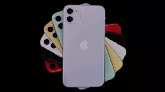 애플, 아이폰11 시리즈 3종 공개…6만원 싸졌다