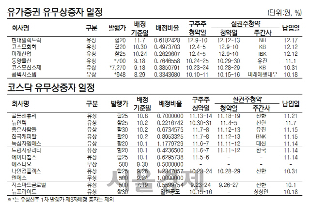 유무상증자