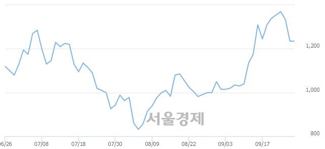 <코>팬스타엔터프라이즈, 3.24% 오르며 체결강도 강세 지속(137%)