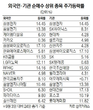 '미니 반등장'서도 웃지못한 개인들