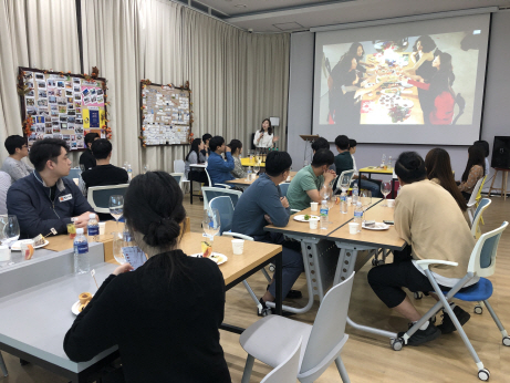 27일 부산연구개발특구본부가 창업기업에서 활동하는 20~30대 청년을 대상으로  ‘이노파티’ 행사를 열고 있다./사진제공=부산연구개발특구본부