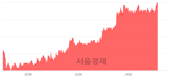 <유>한진칼, 4.80% 오르며 체결강도 강세 지속(174%)