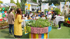 대구도시농업박람회에 설치된 ‘도시농업 힐링관’./제공=대구시