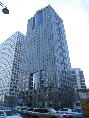 서울 태평로 빌딩 전경