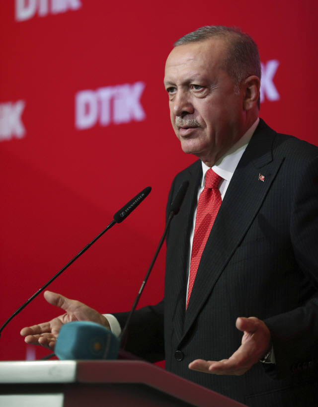 레제프 타이이프 에르도안 터키 대통령/AP연합뉴스