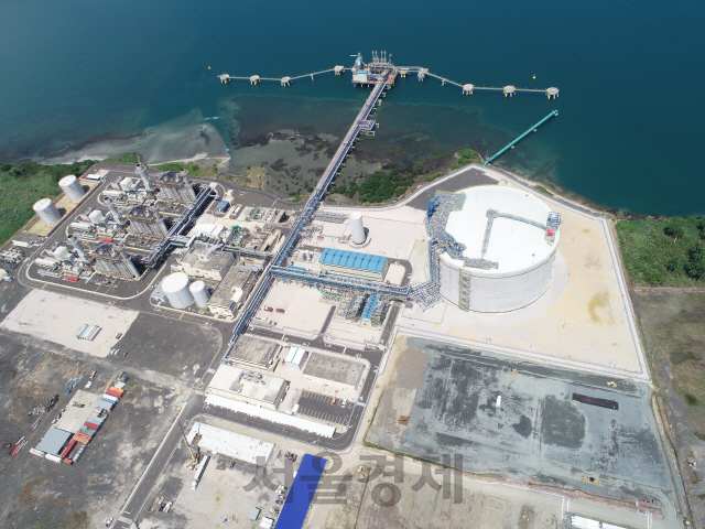 파나마 콜론 LNG 터미널 프로젝트 전경/사진제공=포스코건설