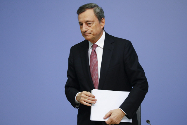 마리오 드라기 ECB 총재 /블룸버그