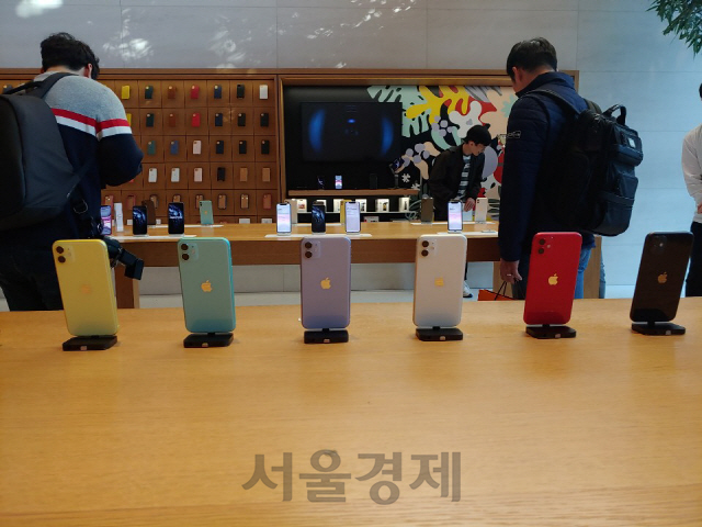 ‘같은 듯 다른’ 애플 인기...美 아이폰11 VS 韓 프로 잘 팔려