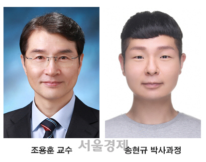 KAIST 조용훈(왼쪽) 교수와 송현규 박사과정생.
