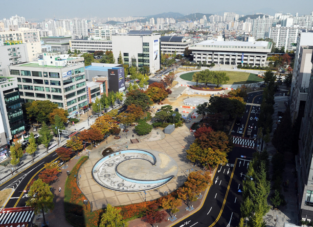 인천시청사 앞 인천 애 뜰 전경. /사진제공=인천시