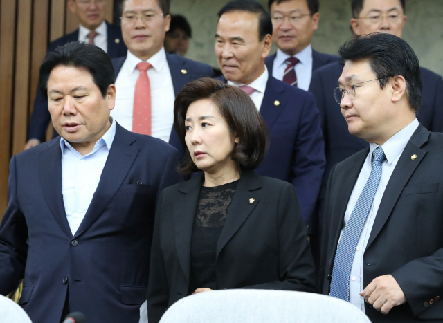 한국당, '강기정 그냥 못 넘어가' 국회 논의 '스톱' 선언