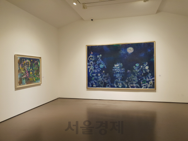 ‘남관의 추상회화 1955-1990’ 전시 전경.