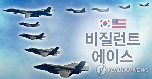 한미 연합공중훈련 ‘비질런트 에이스’(Vigilant Ace)/연합뉴스